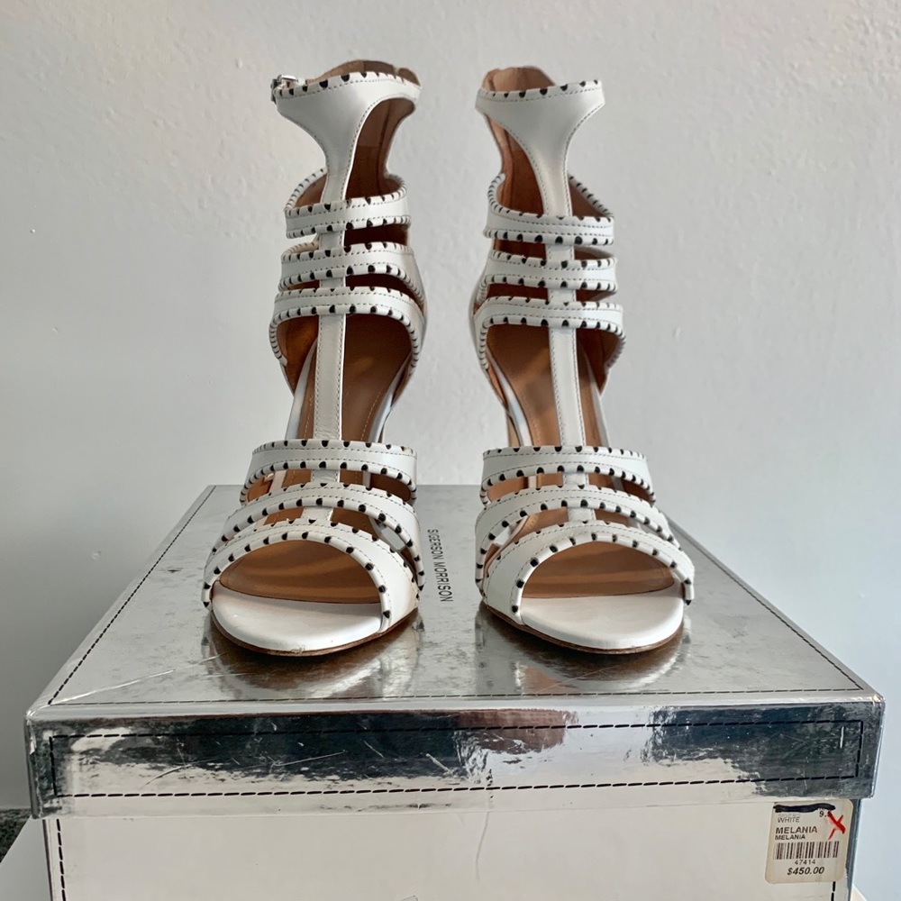 Sigerson Morrison Ankle Strap Sandals 9.5